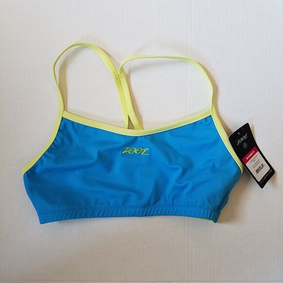 COPY - Zoot Swimsuit Bikini Top & Bottom Set Women’s Large Blue Green Interval … - Picture 5 of 7